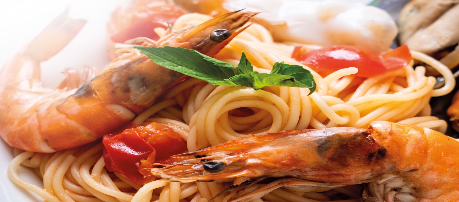 Piatto di pesce fresco del ristorante I Pescatori